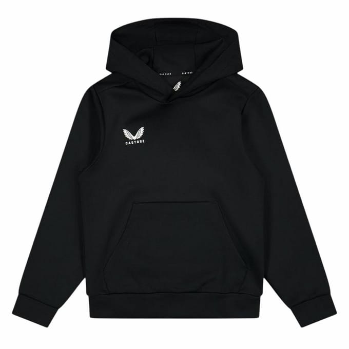 Castore Hoodie van polyester met logo voor kinderen ()