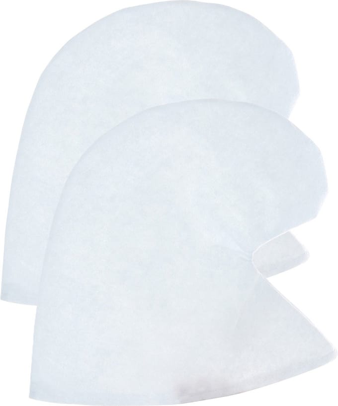 Witte kaboutermuts/dwergenmuts - 2x - volwassenen - puntmuts - verkleedkleding voor volwassenen