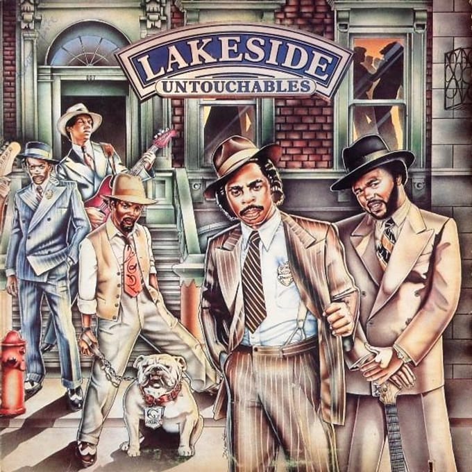 LP Plaat LAKESIDE Untouchables 60204 SOLAR 1983 US SoulFunk Gebruikt