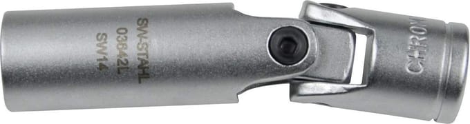 SW-Stahl 03649L Kaarssleutel kruiskoppeling 14 mm, 12-kant, 3/8 inch