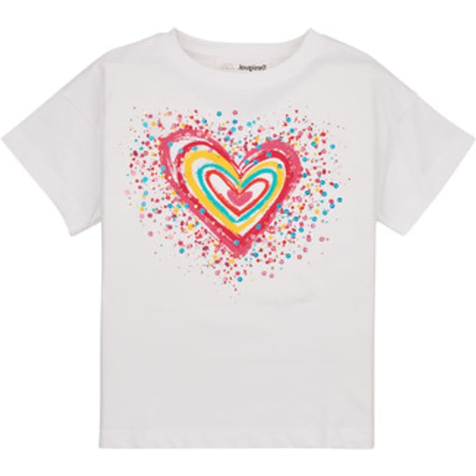 Desigual  T-shirt Korte Mouw TS_HEART
