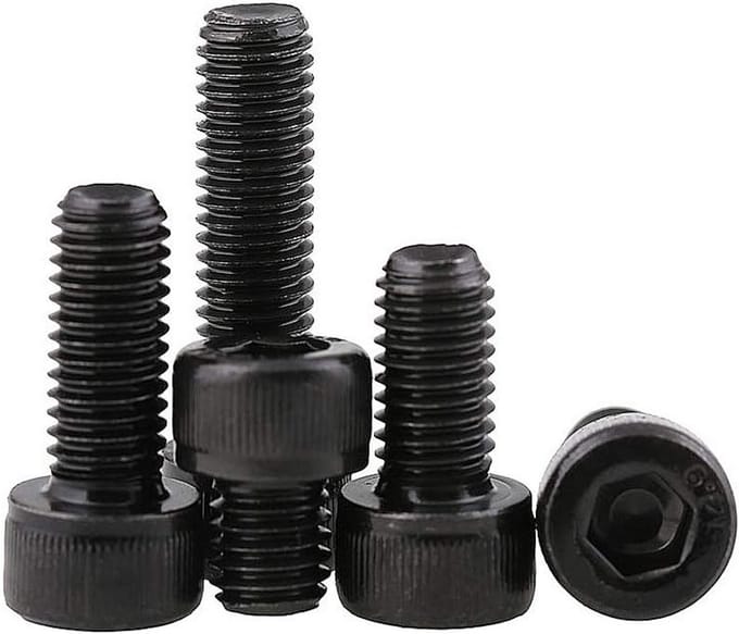 Zeskantbouten M6x22mm Koolstofstaal Set van 50 stuks