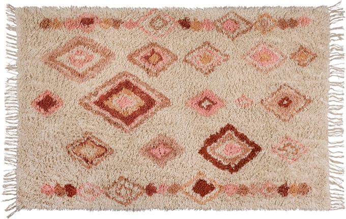 Tapis Petit Inez Vloerkleed Pink 180 x 120 cm