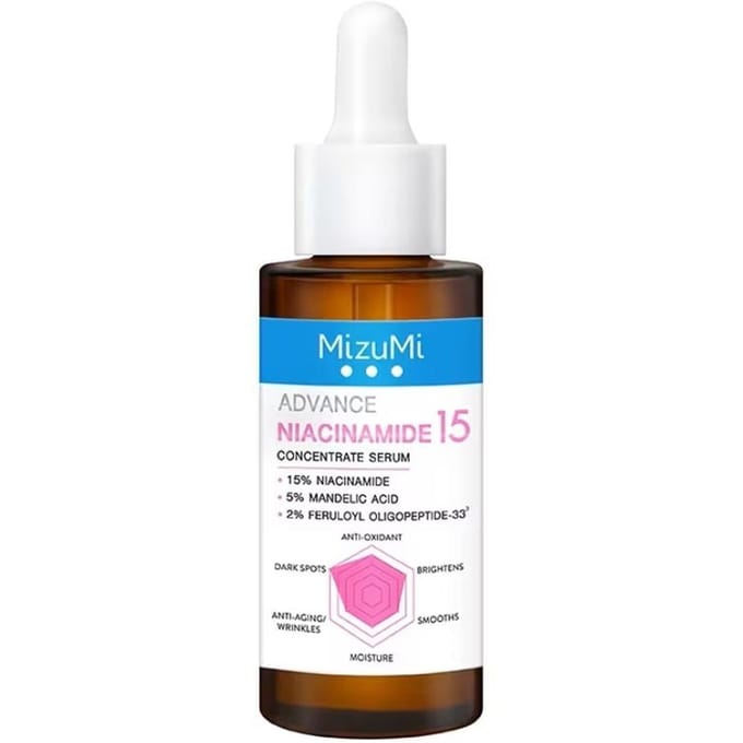 Sérum concentré MizuMi Advance Niacinamide 15 30 ml. 30 ml. x 3 pcs