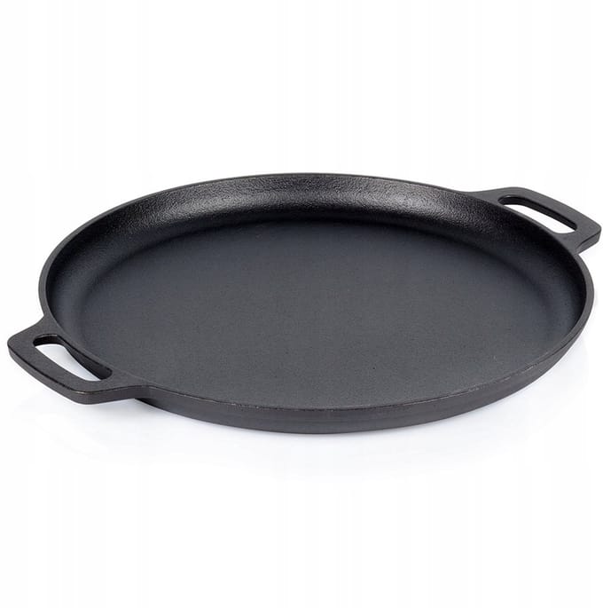 Vilde Cast Line Gietijzeren Koekenpan 35 cm - Veelzijdig & Duurzaam
