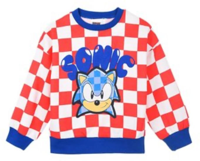 Sonic the Hedgehog Sweater Maat 104