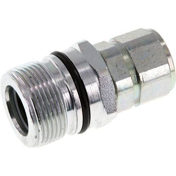 Stalen DN 12.5 Hydraulische Koppeling Snelkoppeling M22x1.5 Binnendraad ISO 14541 D M36 x 2
