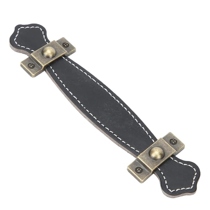 Poignée de traction pour meuble en cuir artificiel pour valise, garde-robe, placard, porte de meuble