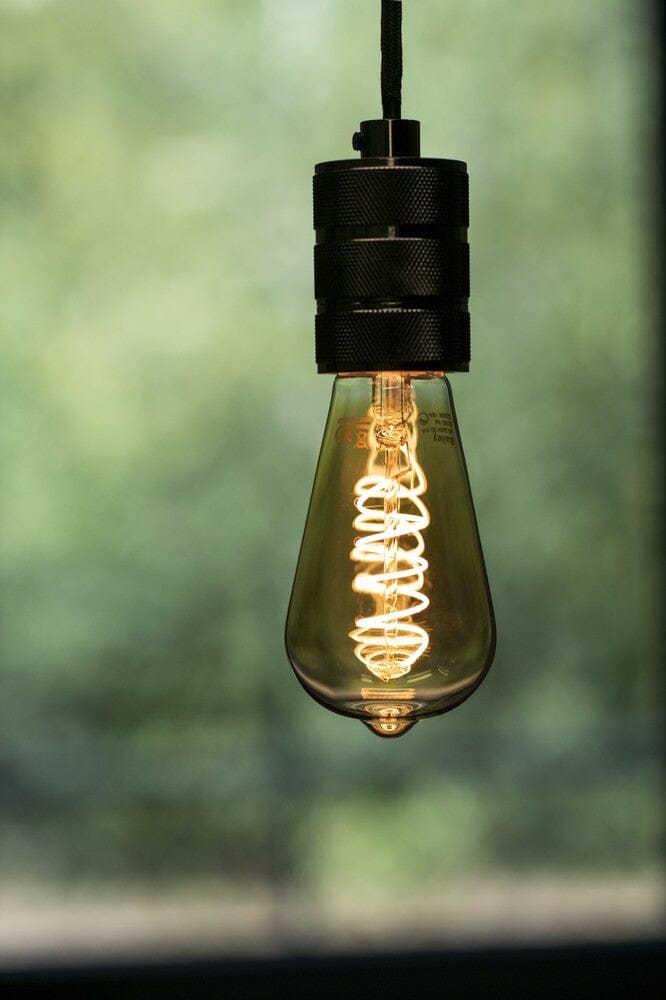 Bailey Spiraled Led Edison St64 E27 3.2W Dimbaar Goud - 145013