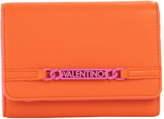 VALENTINO portemonnee Ebe Wallet Aranc / Fuxia oranje