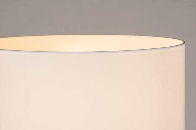 Lumidora Vloerlamp 31049 - ORLANDO - E27 - Wit - Hout - ⌀ 45 cm