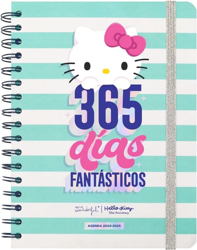 Kalender 2024/25 met Weekplanner - Schoolagenda met Stickers en Motivatie