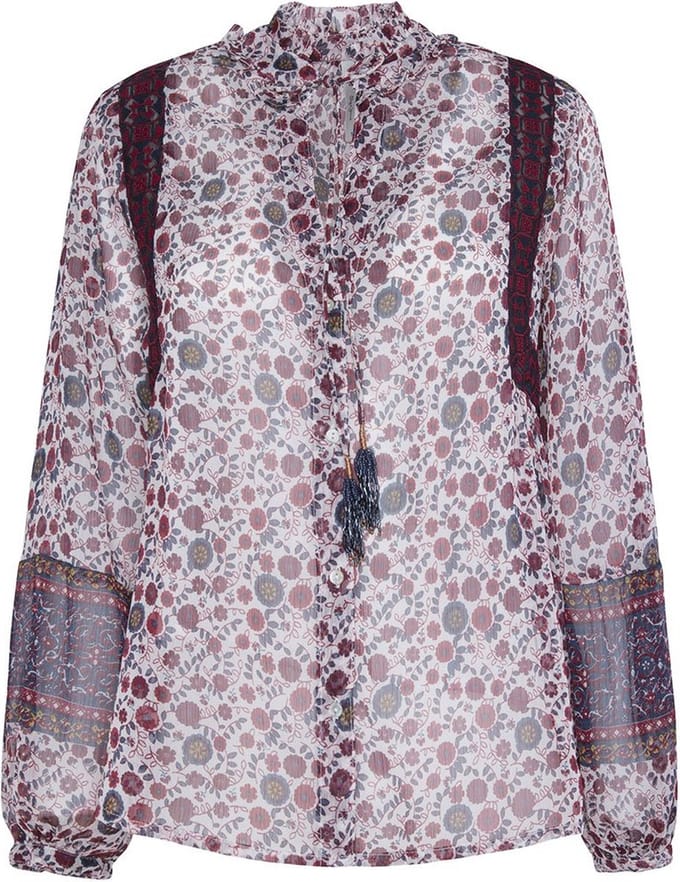 Pepe Jeans Emma Blouse Met Lange Mouwen Wit XS Vrouw