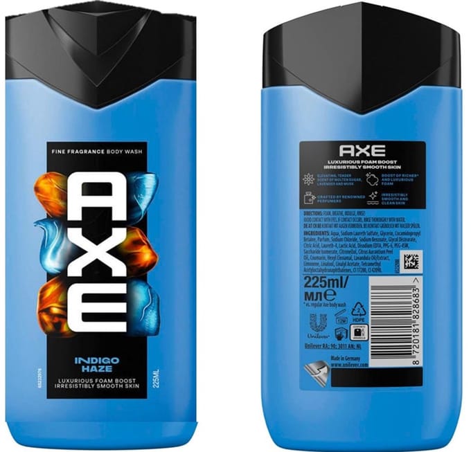 Axe Fine Fragrance Shower Gel Indigo Haze 225 ml