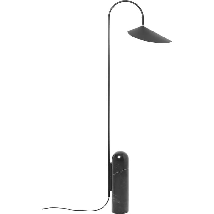 Ferm Living Arum Vloerlamp Zwart
