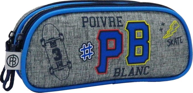 Poivre Blanc Etui Poivre Blanc Jongens 23 Cm Polyester Grijs