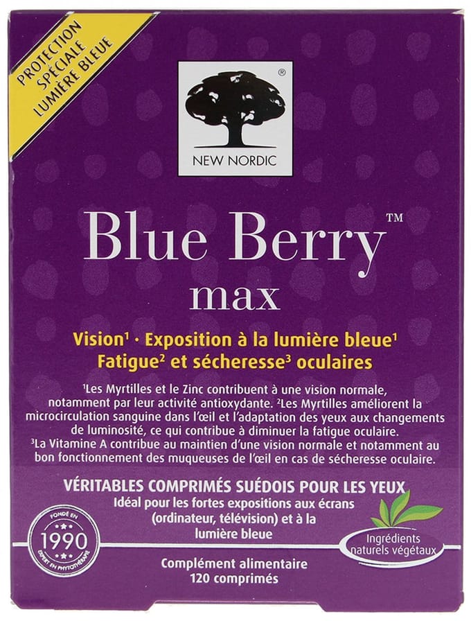 New Nordic Blue Berry Max 120 Tabletten