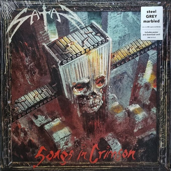 Satan - Songs In Crimson (LP) (Coloured Vinyl)