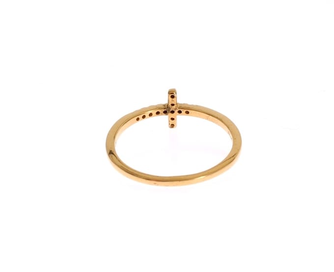 Nialaya damesring goud 925 zilver
