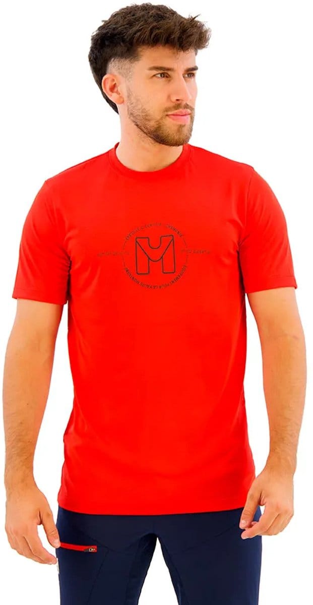 Millet Ubic Light T-shirt Met Korte Mouwen Rood S Man