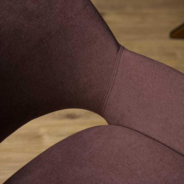 Starfurn Eetkamerstoel Daisy - Paars Stof - draaibaar
