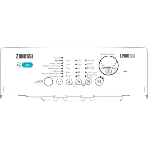 AEG paneelhouder, gedrukt, Zanussi 140012877019