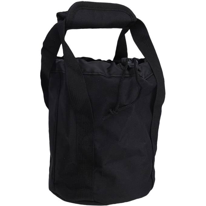 Sac Robuste pour Poids avec Poignée Confortable et Coussin en Mousse pour Transporter une Seule Balle de 6 LBS à 16 LBS black