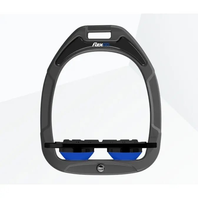 Plat Grip Antraciet/Zwart/Blauw Flex-On Green Composite