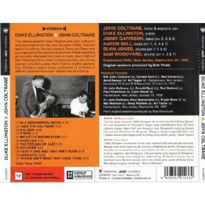 Ellington & Coltrane - Duke Ellington & Jonhn Coltrane
