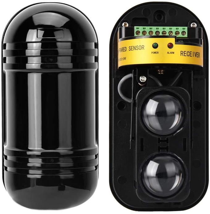 Dailygoody - Infrarood Alarm - 100 Meter Detectie - Waterdicht