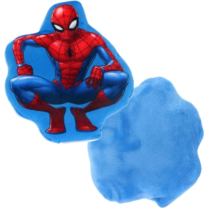 Spiderman gevormd mini kussen - 15 cm
