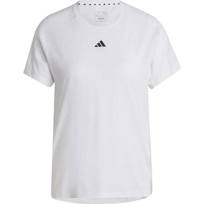 Adidas Performance Aeroready Train Essentials Minimal Branding T-Shirt - Dames - Wit