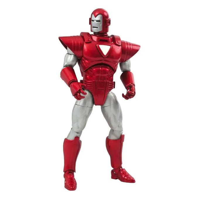 Beeldje Diamond Select Toys Marvel Select Silver Centurion Iron Man