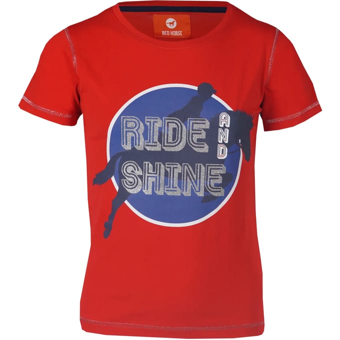 Kinder-T-shirt Red Horse Luxor Ss22