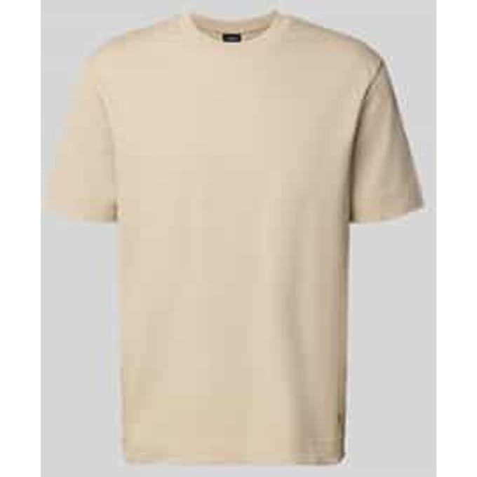 T-shirt met labeldetail, model 'Achilleas'