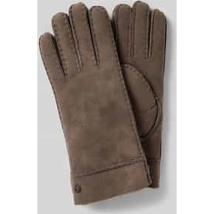 Lamsleren handschoen van puur lamsleer model 'Helsinki'