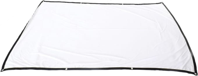 Projectorscherm Opvouwbaar - HD Beeldscherm - Thuisbioscoop Creëren - Kreukvrij Polyester - 100 Inch - Wit