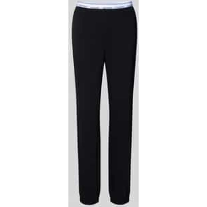 Regular fit sweatpants met label in band, model 'SOFIA'