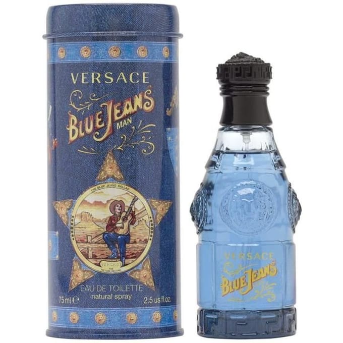 Versace Blue Jeans Eau de toilette Verstuiver van 75 ml,267