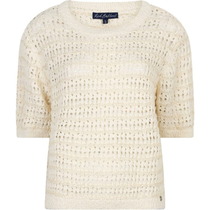 Red Button Top korte mouw srb4891 jolene
