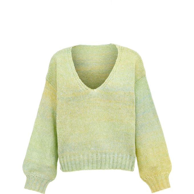 Mymo Jumper Dames LIME MUNT