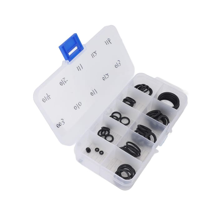 50 Stuks Scuba Nitrox O-ring Kit Plastic 70 Duro Duik O-ring Kit voor Scubaduiken Snorkelen white