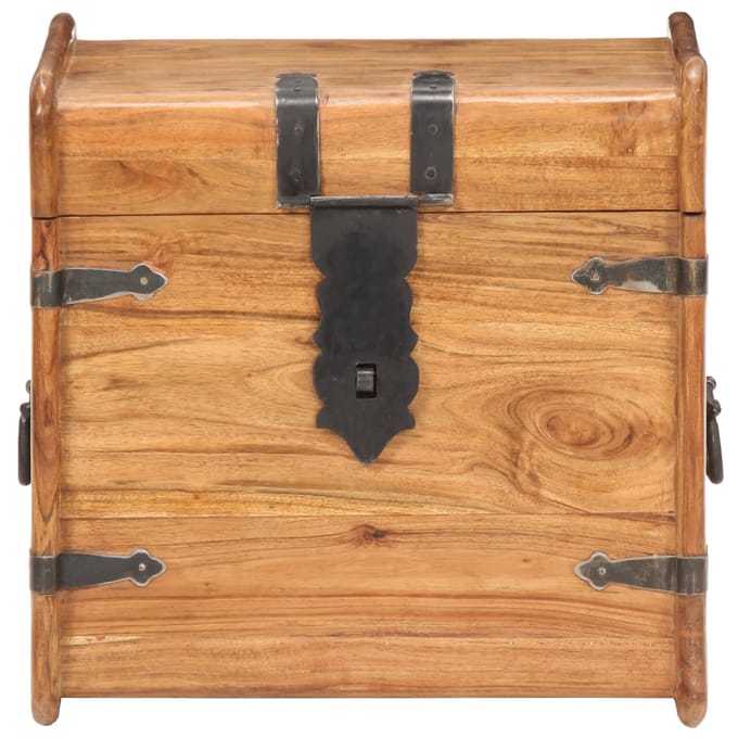 vidaXL - Kist - 40x40x40 - cm - massief - acaciahout