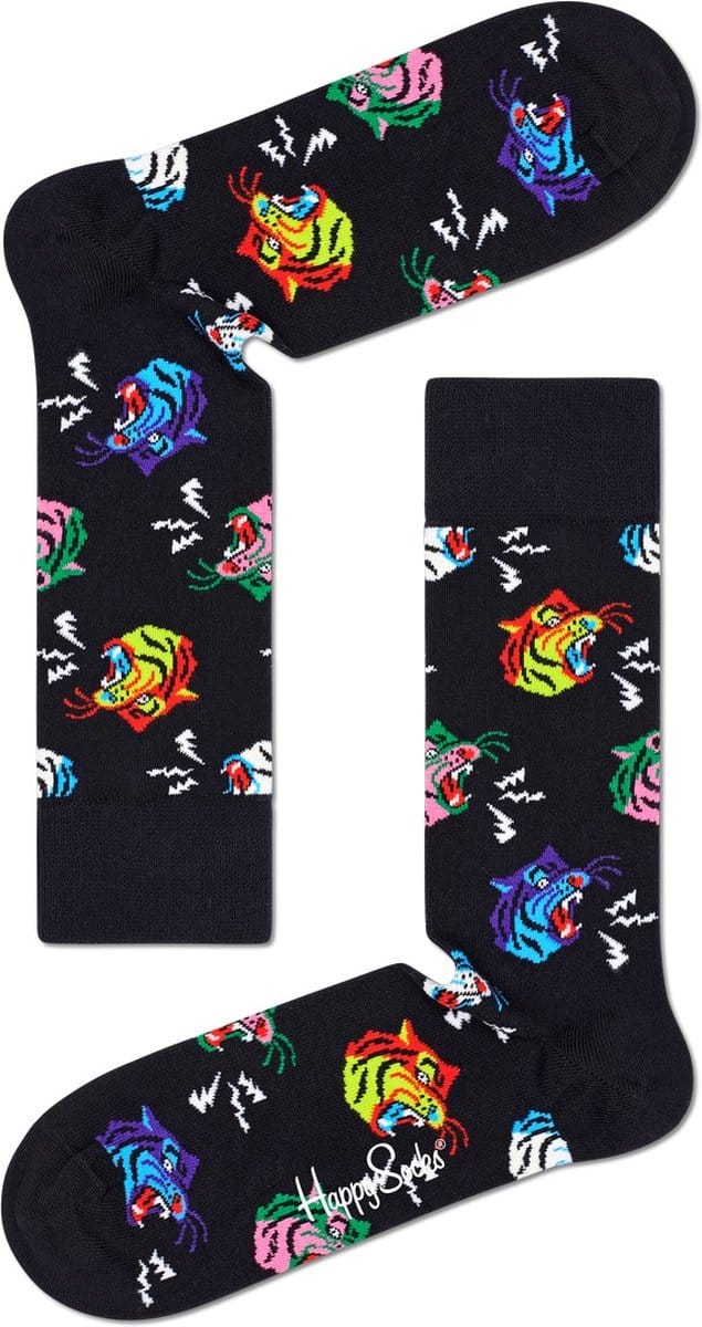 Happy Socks Tiger Sock - unisex sokken - Unisex - Maat: 36 - 40