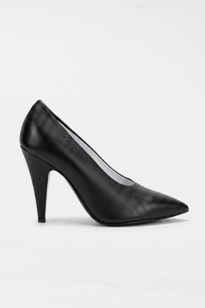 Moschino Goatskin Pump Black Größe: 38.5 | Pumps Outlet | Damen | Schwarz