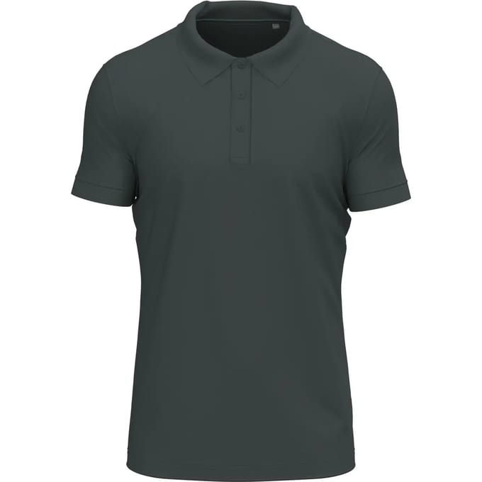 Stedman - Clive Polo - Slate Grey (Solid) maat S