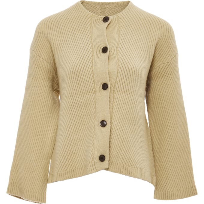 RISA Vest Dames donkerbeige