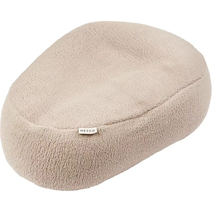 Meyco Baby Teddy relaxhoes voor voedingskussen - sand