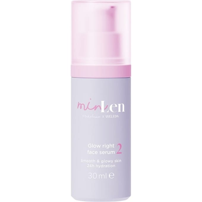 minLen Kids & Teens Glow Right Face Serum Babyolie -crème Unisex 30 ml