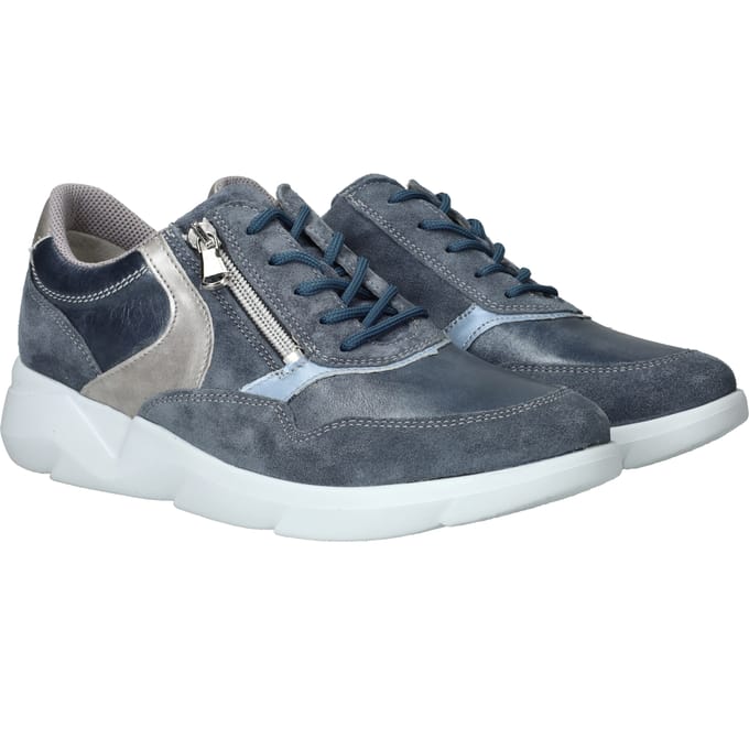 Waldlaufer Funky Sneakers - Dames - Blauw - Maat:40½